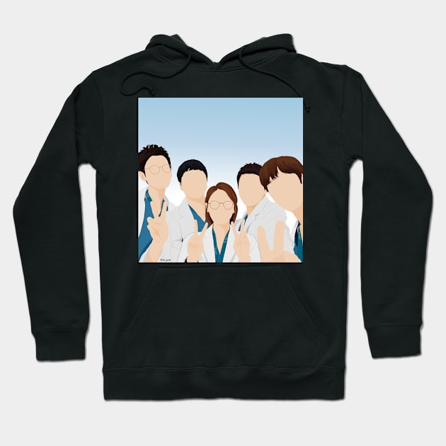 Hospital Playlist Hoodie by ayshatazin